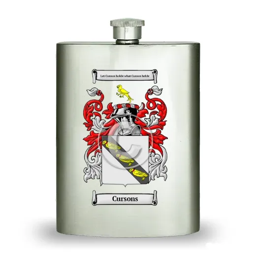 Cursons Stainless Steel Hip Flask