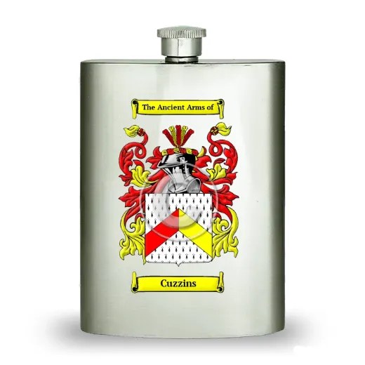 Cuzzins Stainless Steel Hip Flask