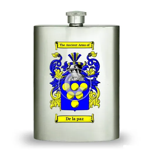 De la paz Stainless Steel Hip Flask