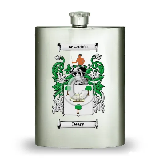 Deary Stainless Steel Hip Flask