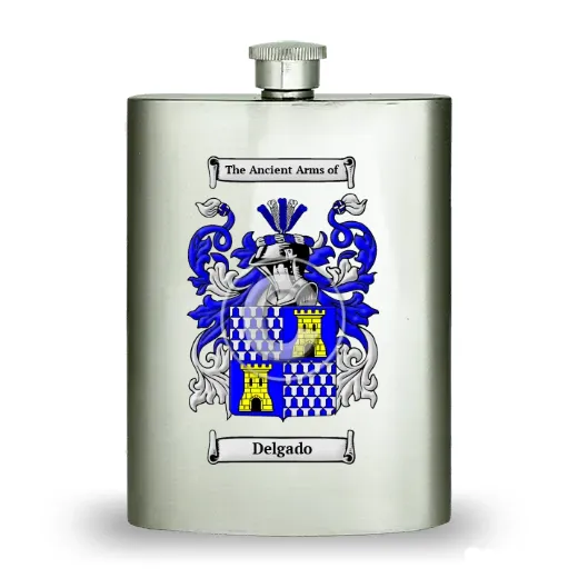 Delgado Stainless Steel Hip Flask