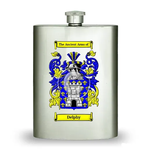 Delphy Stainless Steel Hip Flask