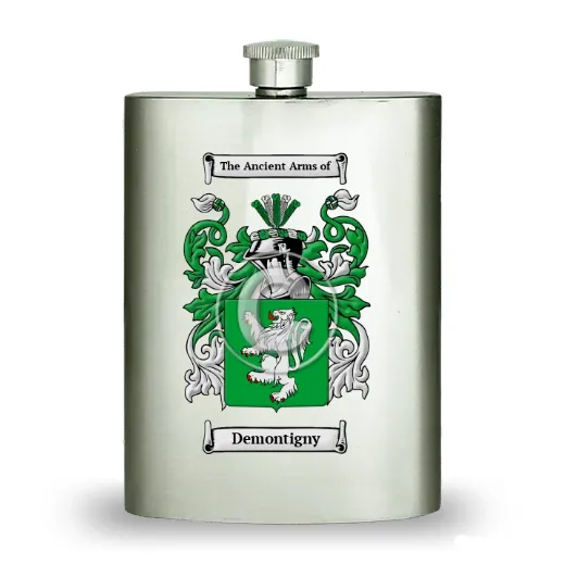 Demontigny Stainless Steel Hip Flask