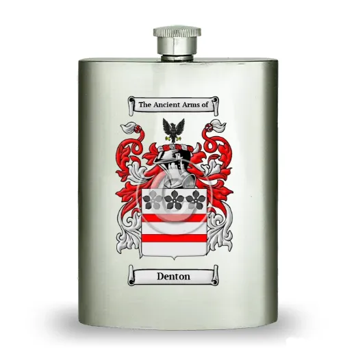 Denton Stainless Steel Hip Flask