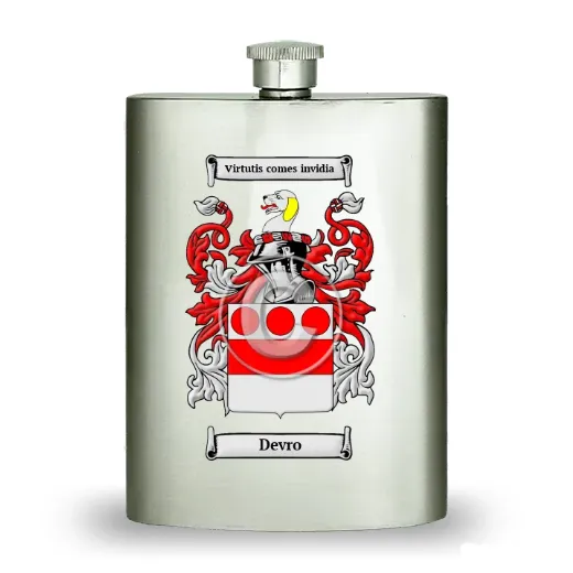 Devro Stainless Steel Hip Flask