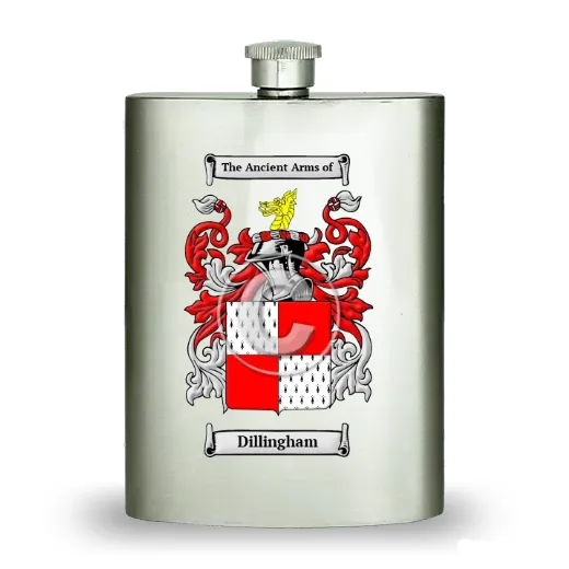 Dillingham Stainless Steel Hip Flask