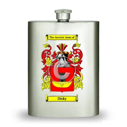 Disky Stainless Steel Hip Flask