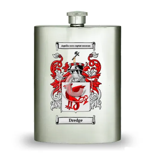 Dredge Stainless Steel Hip Flask