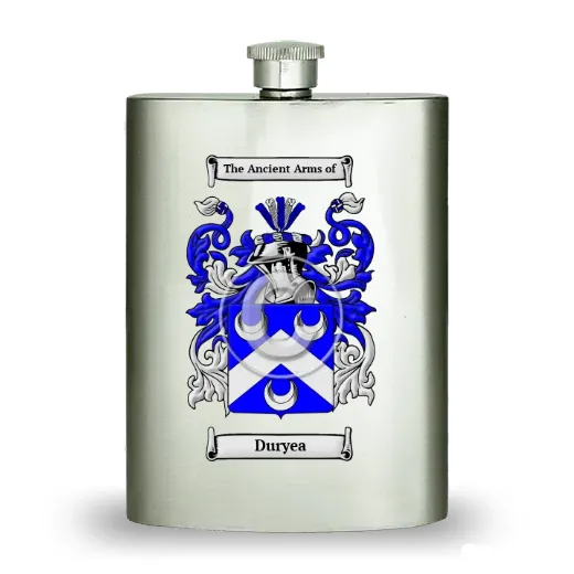 Duryea Stainless Steel Hip Flask