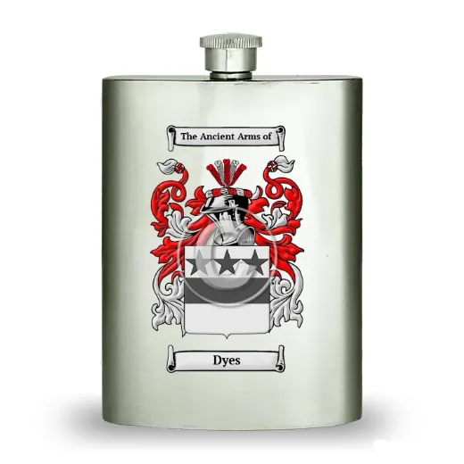 Dyes Stainless Steel Hip Flask