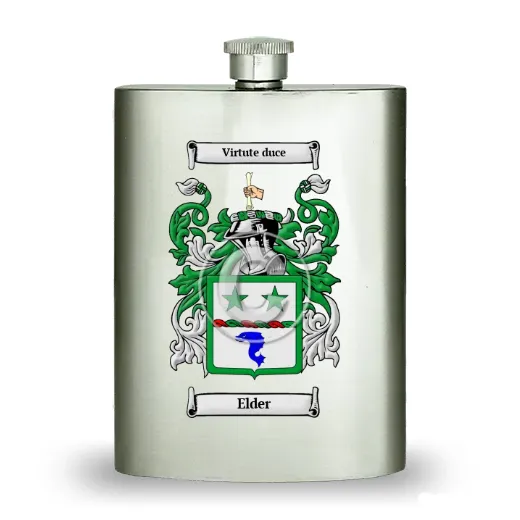 Elder Stainless Steel Hip Flask