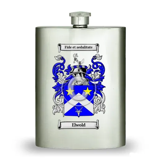Elwold Stainless Steel Hip Flask