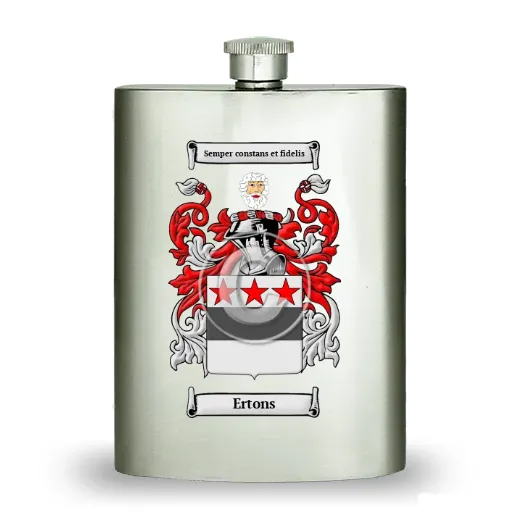 Ertons Stainless Steel Hip Flask