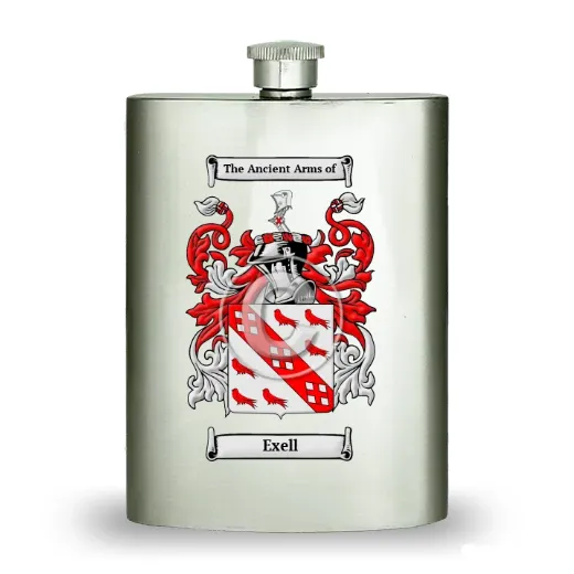 Exell Stainless Steel Hip Flask