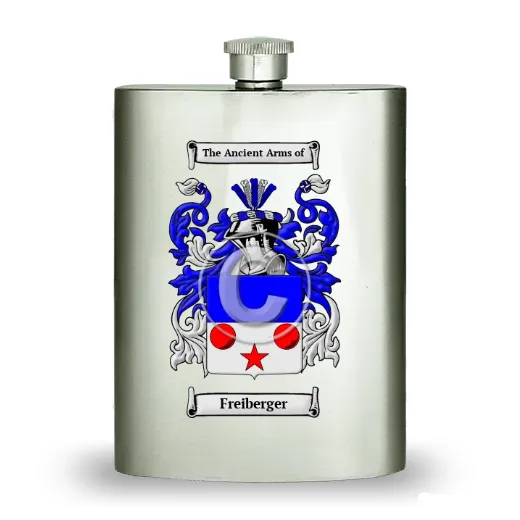 Freiberger Stainless Steel Hip Flask