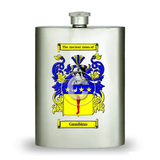 Gambino Stainless Steel Hip Flask