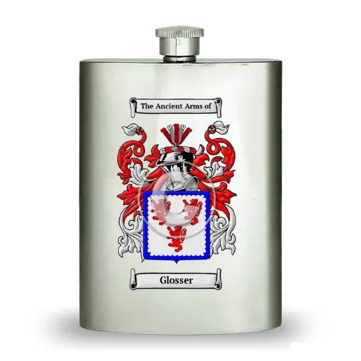 Glosser Stainless Steel Hip Flask