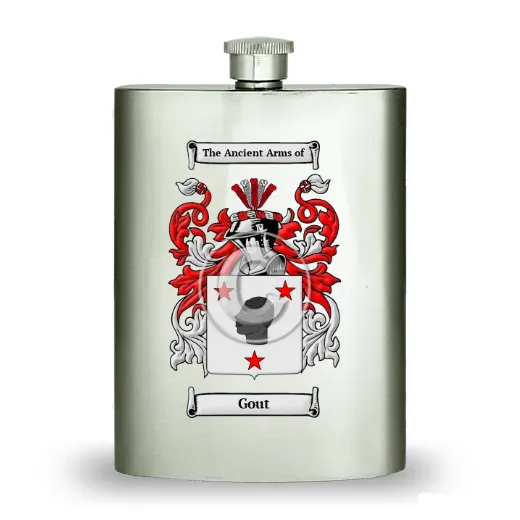 Gout Stainless Steel Hip Flask