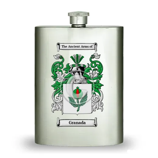 Granada Stainless Steel Hip Flask