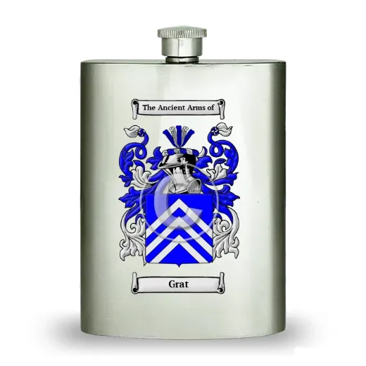 Grat Stainless Steel Hip Flask
