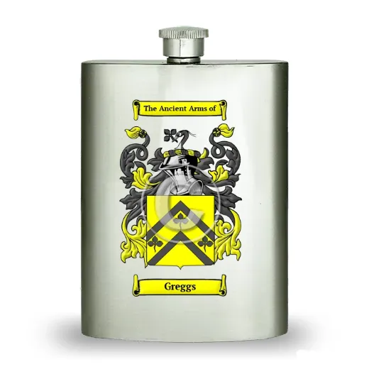 Greggs Stainless Steel Hip Flask