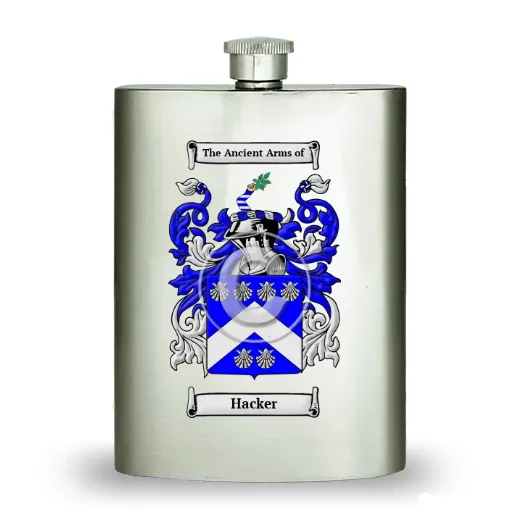Hacker Stainless Steel Hip Flask