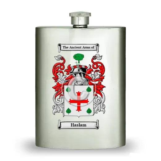 Haslam Stainless Steel Hip Flask