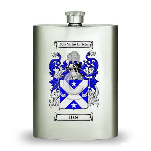 Hate Stainless Steel Hip Flask