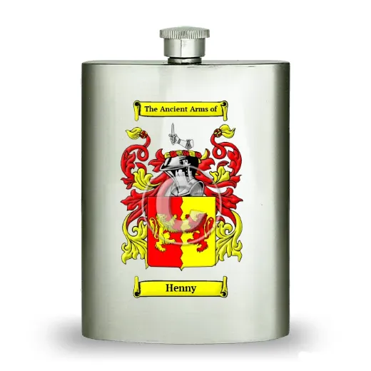 Henny Stainless Steel Hip Flask
