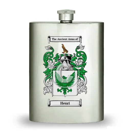 Henri Stainless Steel Hip Flask