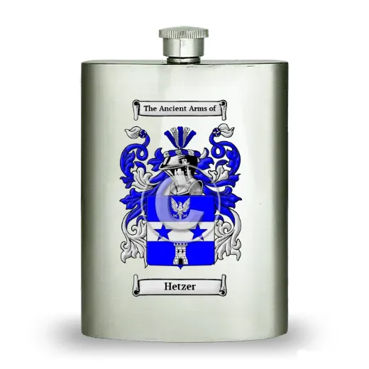 Hetzer Stainless Steel Hip Flask