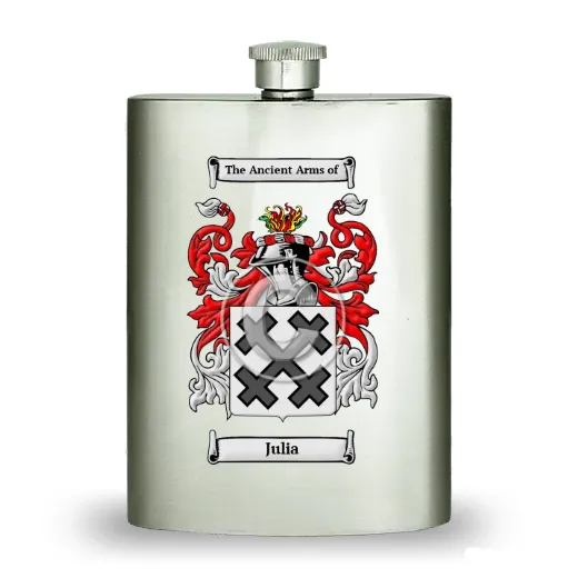 Julia Stainless Steel Hip Flask
