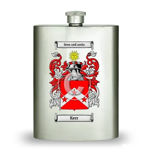 Kerr Stainless Steel Hip Flask