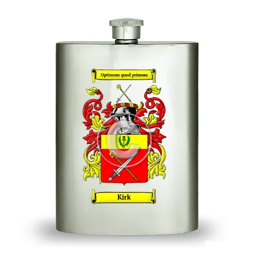 Kirk Stainless Steel Hip Flask