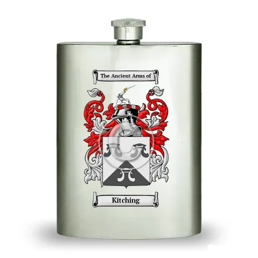 Kitching Stainless Steel Hip Flask