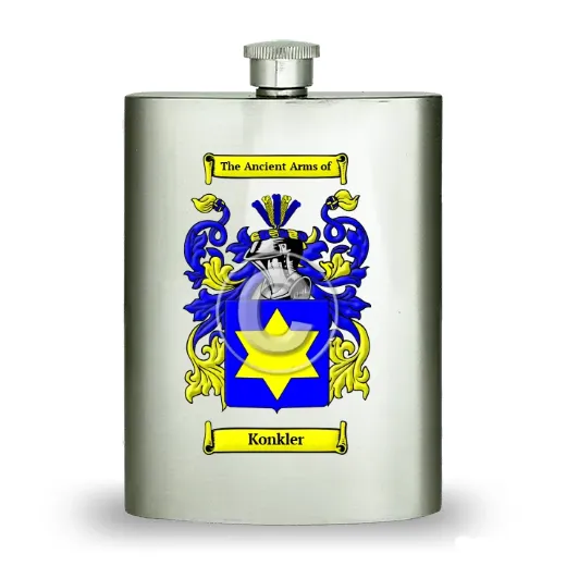 Konkler Stainless Steel Hip Flask