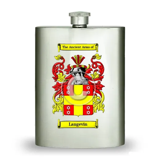 Langevin Stainless Steel Hip Flask