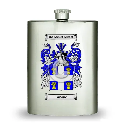 Lanoue Stainless Steel Hip Flask