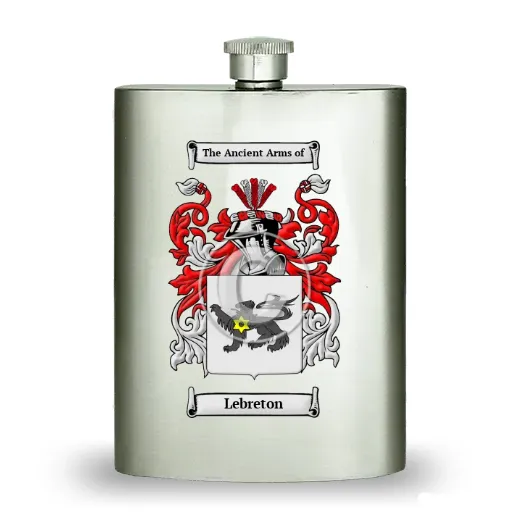 Lebreton Stainless Steel Hip Flask