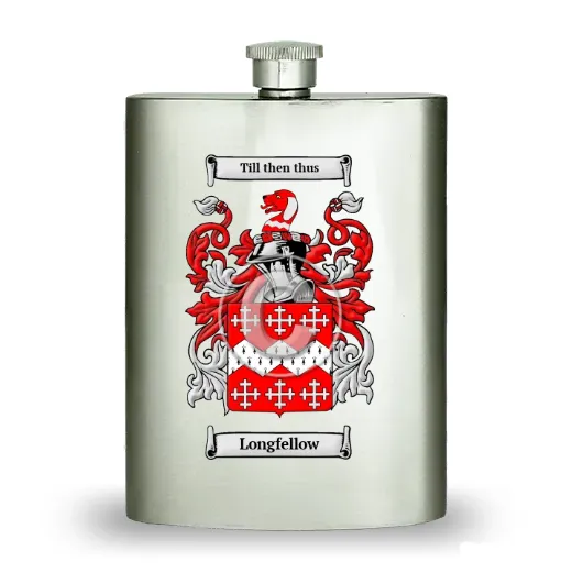Longfellow Stainless Steel Hip Flask