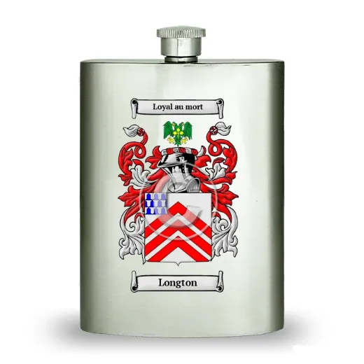 Longton Stainless Steel Hip Flask