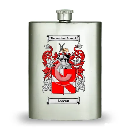 Lorean Stainless Steel Hip Flask