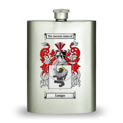 Lungo Stainless Steel Hip Flask