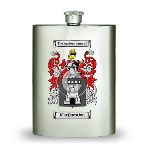 MacQuestion Stainless Steel Hip Flask