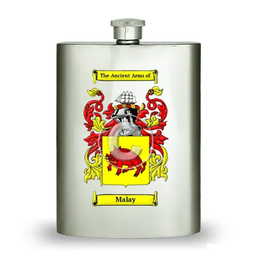 Malay Stainless Steel Hip Flask
