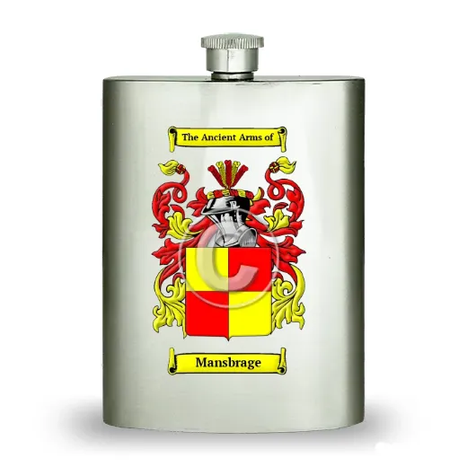 Mansbrage Stainless Steel Hip Flask