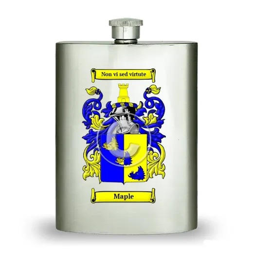 Maple Stainless Steel Hip Flask