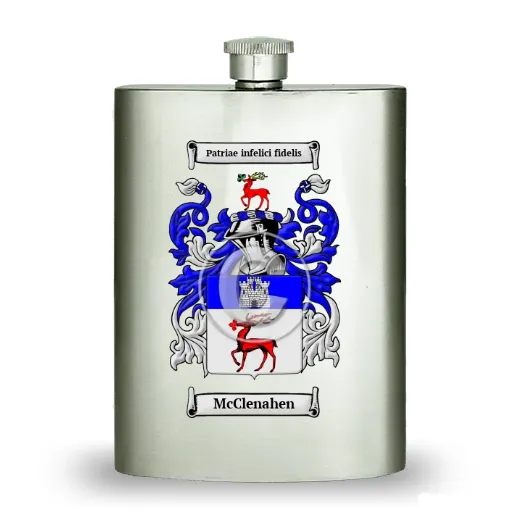 McClenahen Stainless Steel Hip Flask