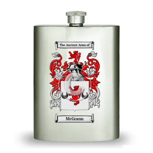 McGrann Stainless Steel Hip Flask