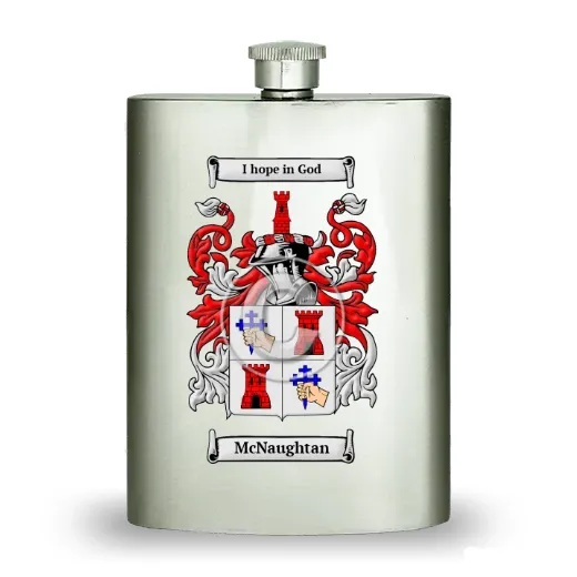 McNaughtan Stainless Steel Hip Flask
